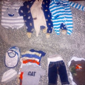 LOT baby boy clothes